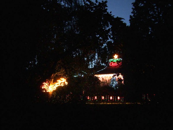 'Merry Christmas', Heidelberg, Melbourne, Australia