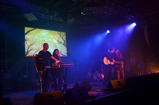 Mikelangelo - City Of Dreams gig at Foxtel Festival Hub (Melbourne Festival)