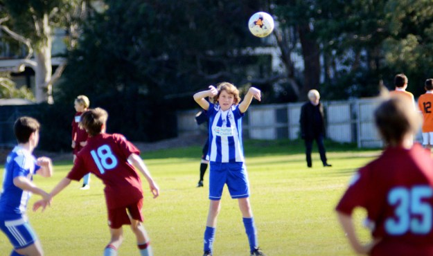 Noah Soccer at Sandringham Sec College