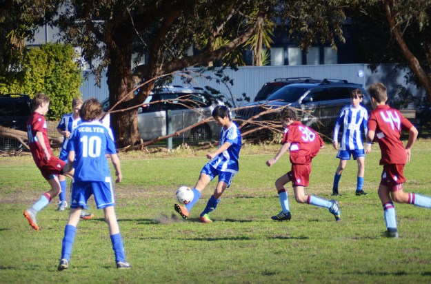 Noah Soccer at Sandringham Sec College