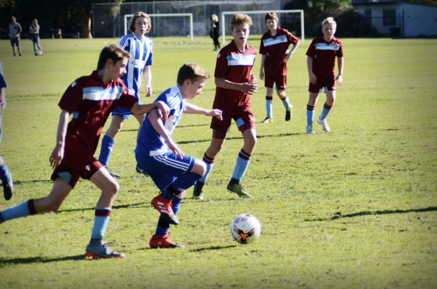 Noah Soccer at Sandringham Sec College