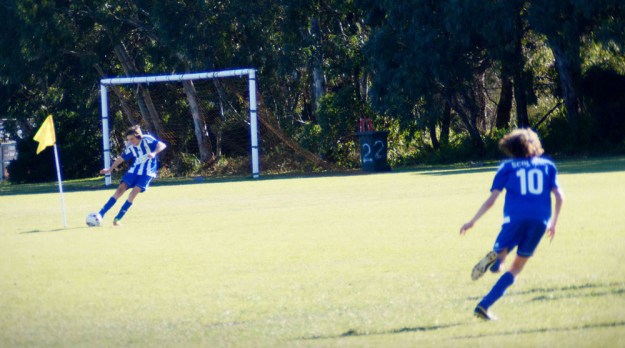 Noah Soccer at Sandringham Sec College