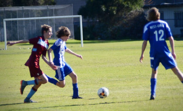 Noah Soccer at Sandringham Sec College