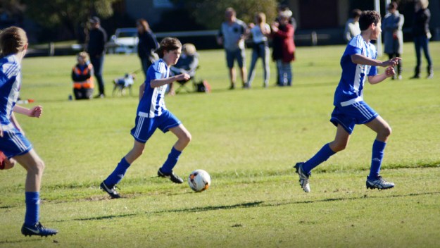 Noah Soccer at Sandringham Sec College