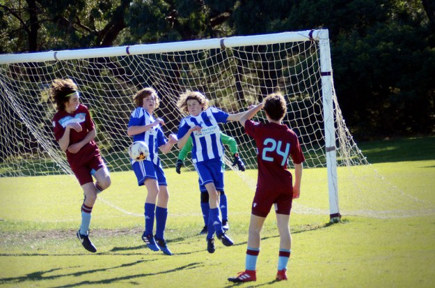 Noah Soccer at Sandringham Sec College