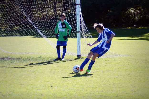 Noah Soccer at Sandringham Sec College