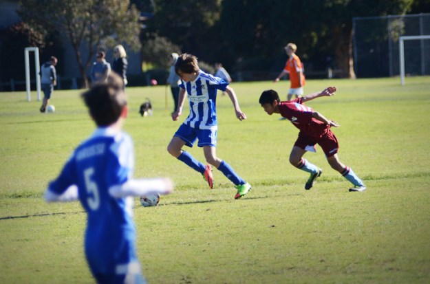 Noah Soccer at Sandringham Sec College