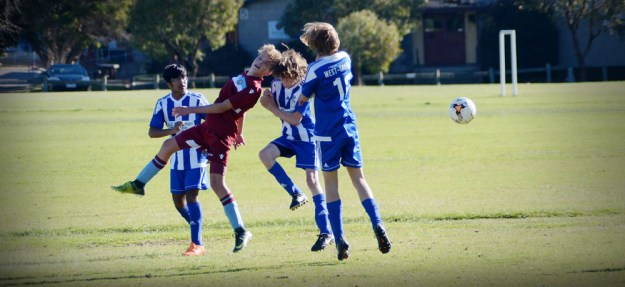 Noah Soccer at Sandringham Sec College