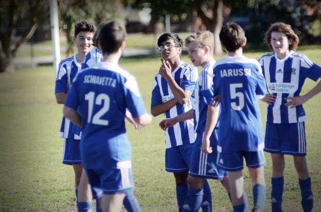 Noah Soccer at Sandringham Sec College
