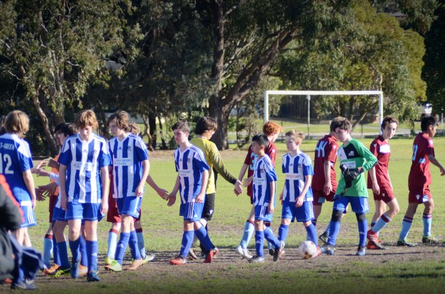 Noah Soccer at Sandringham Sec College